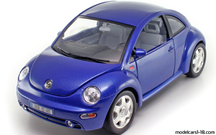1998 - Volkswagen New Beetle Bburago 1/18 - Предна лява страна