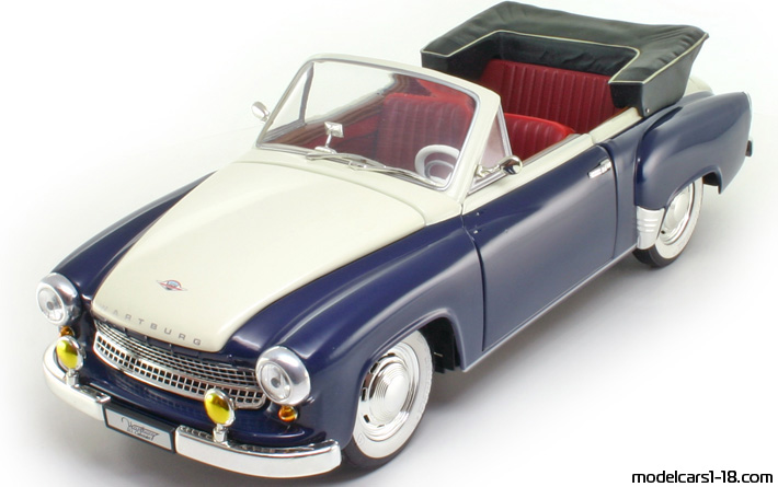 1956 - Wartburg 311 Revell 1/18 - Front left side