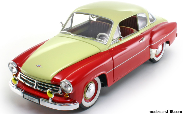 1956 - Wartburg 311 Revell 1/18 - Front left side