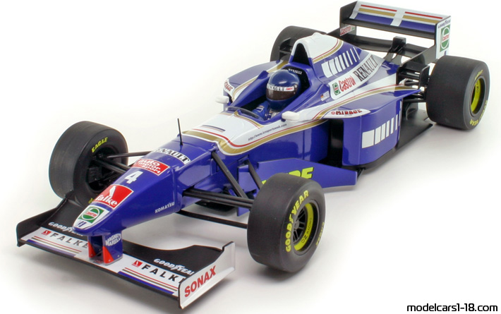 1997 - Williams Renault FW19 Minichamps 1/18 - Предна лява страна