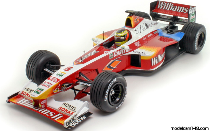 1999 - Williams Supertec FW21 Minichamps 1/18 - Vorne linke Seite