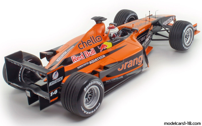 Arrows Asiatech A22 (Formula 1) 2001 Minichamps 1/18 - Details