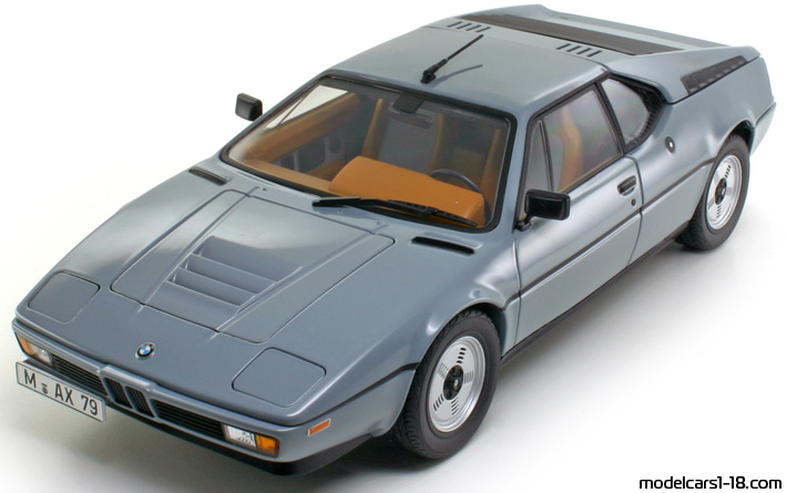 BMW M1 (E26) (coupe) 1980 Norev 1/18 - Details