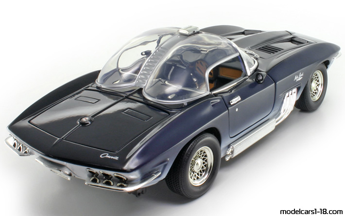 Chevrolet Corvette Mako Shark Concept (coupe) 1961 Motor Max 1/18