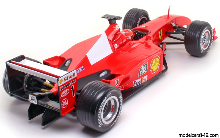 Ferrari F2001 (Formula 1) 2001 Hot Wheels 1/18 - Details