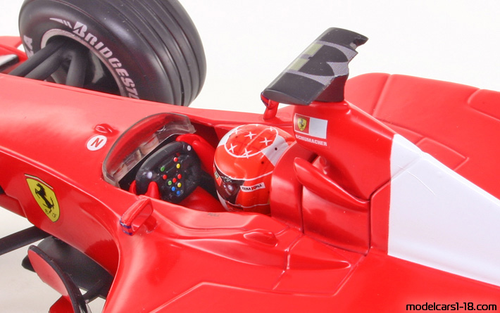 Ferrari F2001 (Formula 1) 2001 Hot Wheels 1/18 - Details