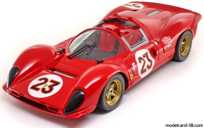 Ferrari 330 P4 (racing car) 1967 Jouef Evolution 1/18 - Details