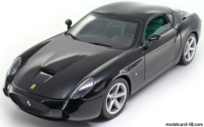 Ferrari 575 GTZ Zagato Black Hotwheels 1:18th 