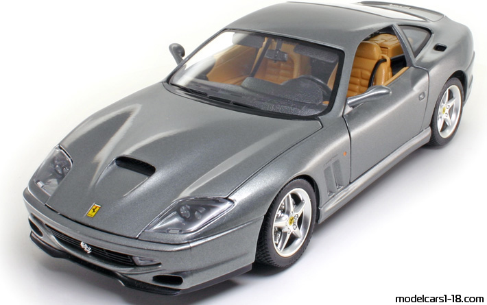 Ferrari 550 Maranello (coupe) 1996 Bburago 1/18 - Details