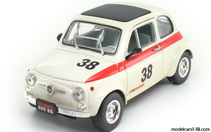fiat 500 Details about   Fiat abarth 695ss with figurines 1/18 road signature- 							 							show original title 