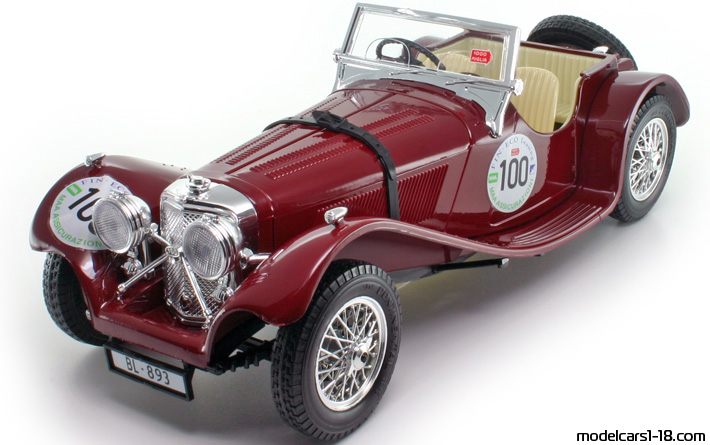 bburago jaguar ss100