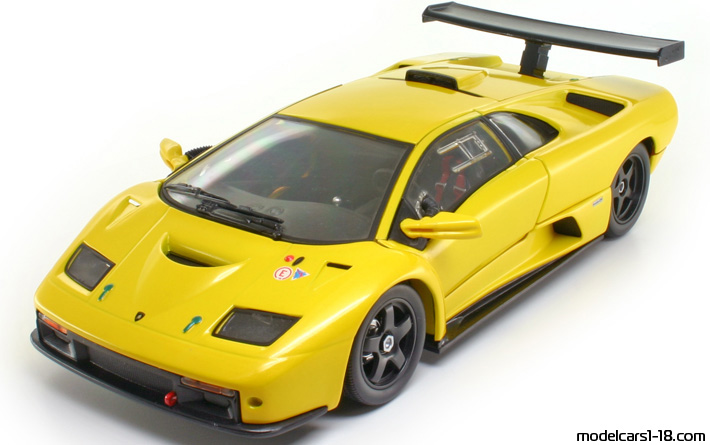 2001 - Lamborghini Diablo GTR coupe Hot Wheels 1/18 - Details