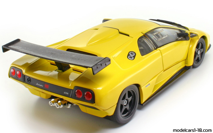 2001 - Lamborghini Diablo GTR coupe Hot Wheels 1/18 - Details