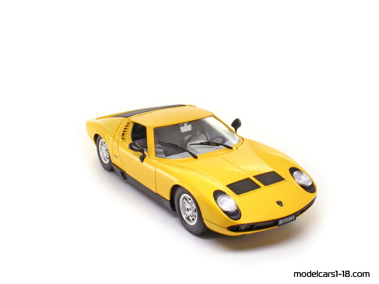 Lamborghini Miura P400 S (coupe) 1968 Bburago 1/18 - Gallery