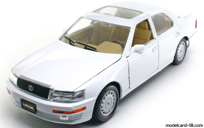 激レア/Lexusレクサス LS400 絶版 1/18-