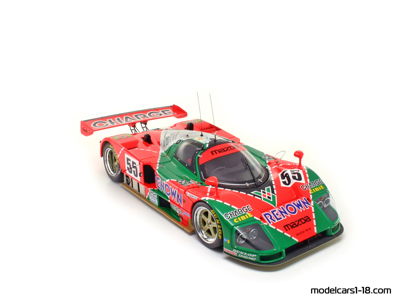 Mazda 787b (racing Car) 1991 Autoart 1 18 - Gallery