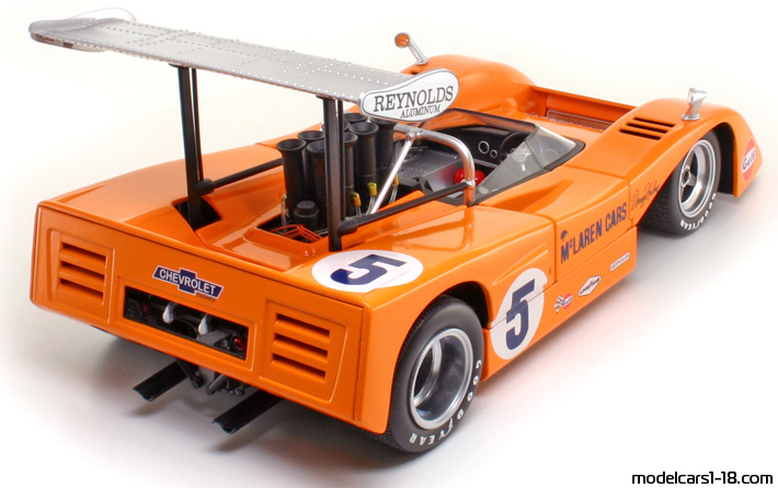 McLaren Chevrolet M8B High Wing (racing car) 1969 GMP 1/18 - Details