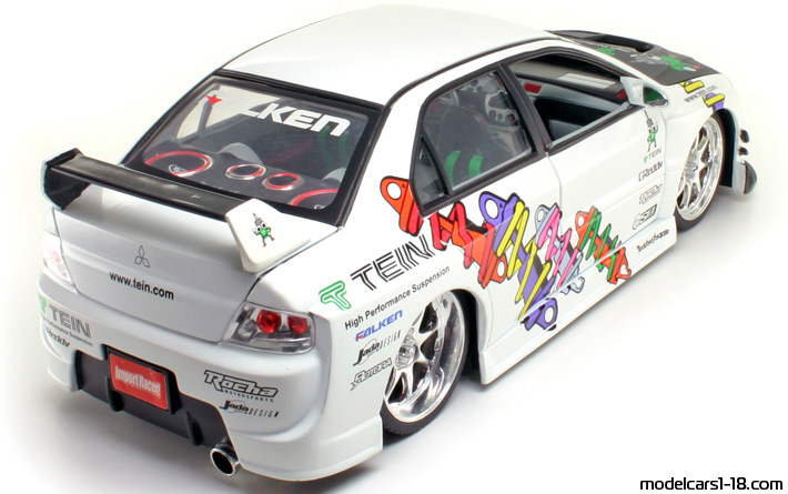 jada toys mitsubishi lancer evolution viii