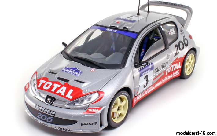 ☆ 1/18 プジョー206 WRC 2004 62 A7 lpccd.org