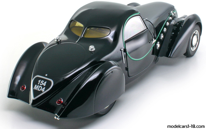 Peugeot 302 Darl'mat (coupe) 1937 Norev 1/18 - Details