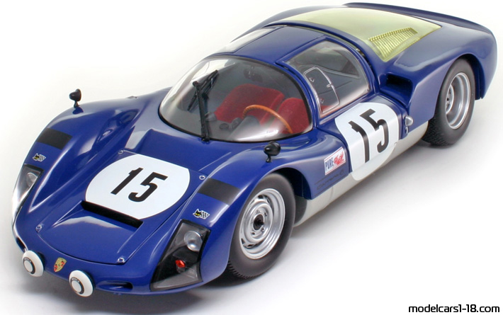 Porsche 906 (racing car) 1966 Minichamps 1/18 - Details