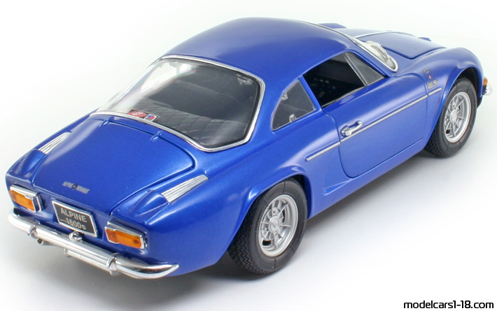 Renault Alpine 1600S A110 1971 blau metallic 1:18 Norev 185300 
