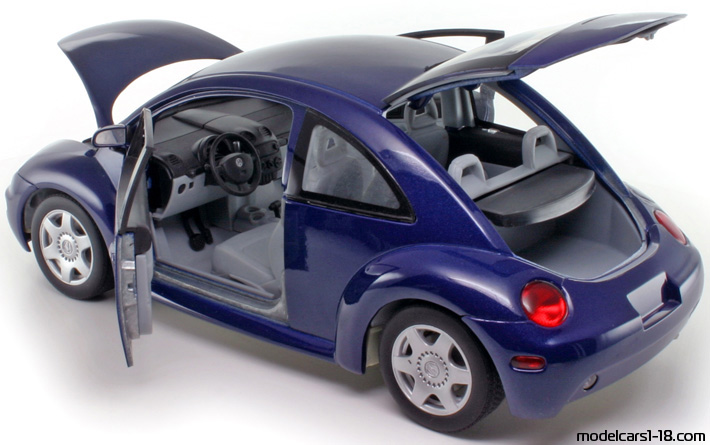 Volkswagen New Beetle (coupe) 1998 Gate 1/18 - Details