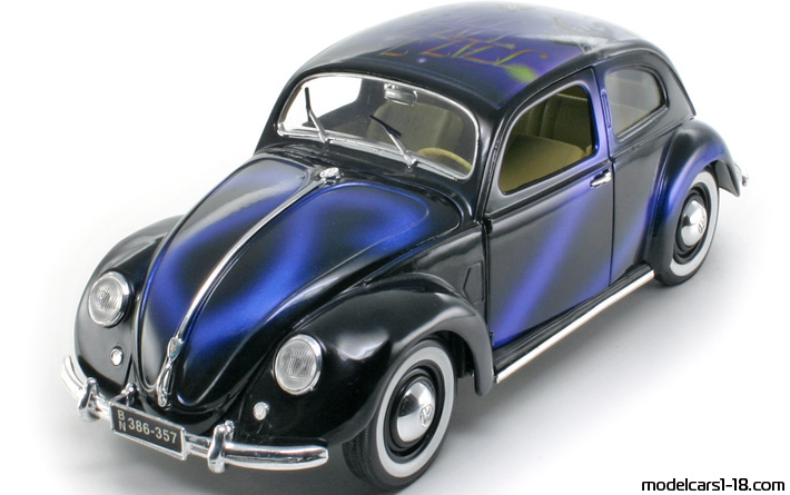 1951 Volkswagen Beetle Kaefer Coupe Maisto 1 18 Details