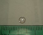 Emblem (hinten) für 1:18 Mercedes Benz, trunk star 5.4 mm 1/16 1/18 1/20 AGD, Neu