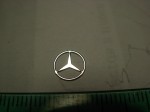 Емблема (отзад) за 1:18 Mercedes Benz, trunk star 7.5 mm 1/12 1/16 1/18 1/20, Нов