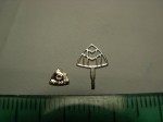 Emblem (vorne) für 1:18 Maybach, 5.2 mm emblem+triangular base AGD, Neu