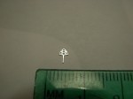 Emblem (front) for 1:43 Maybach, 2.5 mm AGD, New