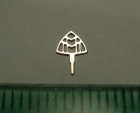 Emblem (front) for 1:18 Maybach, 5.2 mm AGD, New