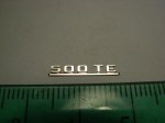 Emblem (hinten) für 1:18 Mercedes Benz 500TE W124 Kombi Station Wagon, AGD, Neu