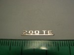 Emblem (hinten) für 1:18 Mercedes Benz 280TE W124 Kombi Station Wagon, AGD, Neu