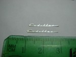 Emblem for 1:18 Cadillac, 2x Nameplate Plate 1/18 1/20 AGD, New