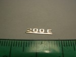 Emblem (hinten) für 1:18 Mercedes Benz 200E W124, AGD, Neu