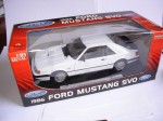 1:18 Ford Mustang SVO Cobra 1986 Welly, рядкост, Оригинална кутия, Нов