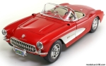 1:18 Chevrolet Corvette C1 1957 Bburago, improved, unique / nachgebessert, Einzelstück